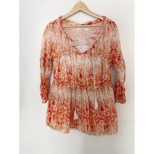 Christy Dawn Adeline Mini Dress Sunset Gladiola Easter